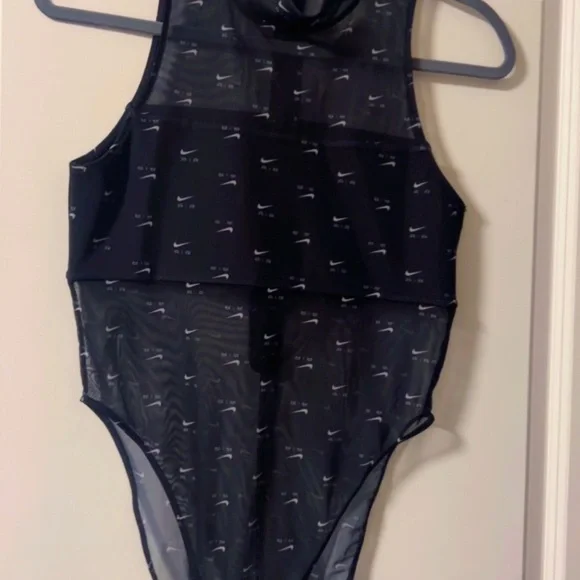 Nike Black Sheer Sleeveless bodysuit - Picture 5 of 5